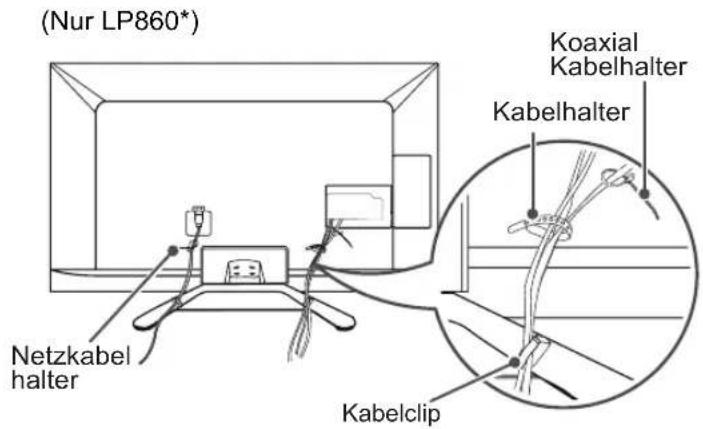 LG 39LP632H - Sauberes Verlegen der Kabel - 3