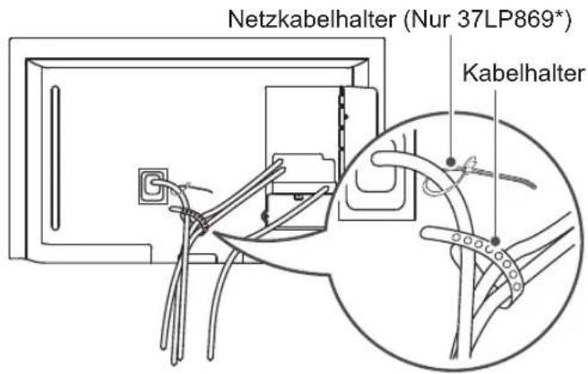 LG 39LP632H - Sauberes Verlegen der Kabel - 4