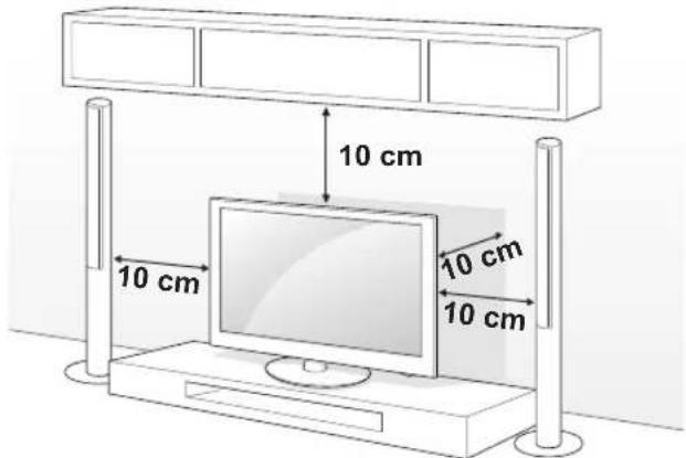 LG 39LP630H - Montage auf einem Tisch - 1