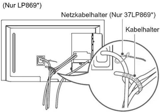 LG 39LP361H - Sauberes Verlegen der Kabel - 4