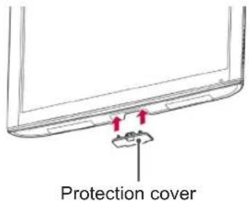 LG 37LV450A - Not using the Desk Type Stand - 2