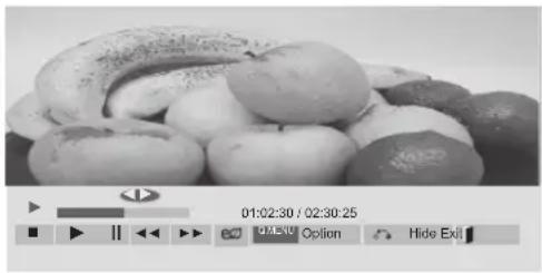 LG 37LV355T - Control playback by using the following buttons. - 1