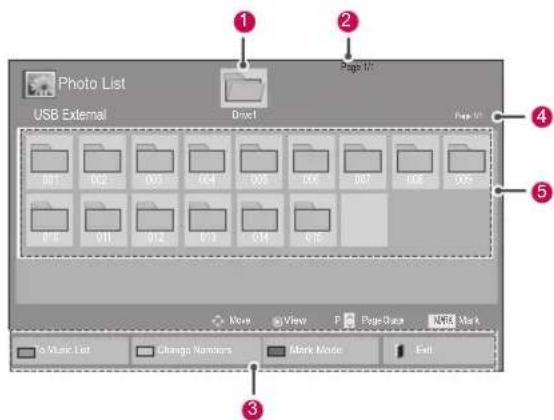 LG 42PW450T - Browsing files - 2