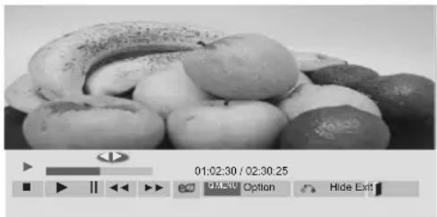 LG 42PW450T - Control playback by using the following buttons. - 1