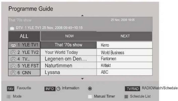 LG 42PT353A - Select a programme - 1