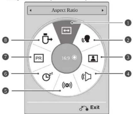 LG 42PT353A - Using the quick menu - 1