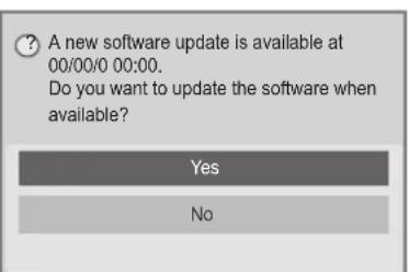 LG 42LV355T - When setting "Software Update" - 2