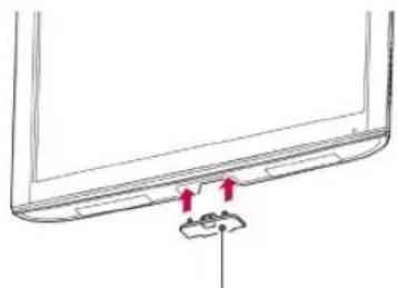 LG 42LV355T - Not using the Desk Type stand - 2