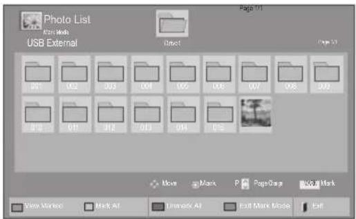 LG 42LV355T - Viewing photos - 2