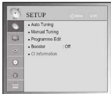 LG 42LV340A - SETUP settings - 1