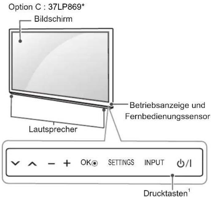 LG 42LP361H - Parts and buttons - 3