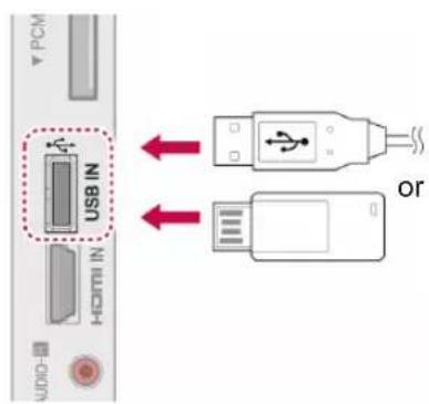 LG 42LK469C - Connecting to a USB - 1