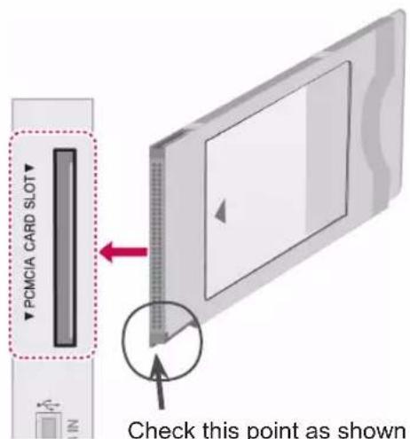 LG 42LK469C - Connecting to a CI Module - 1