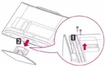 LG 42LK469C - Not using the Desk Type Stand - 3