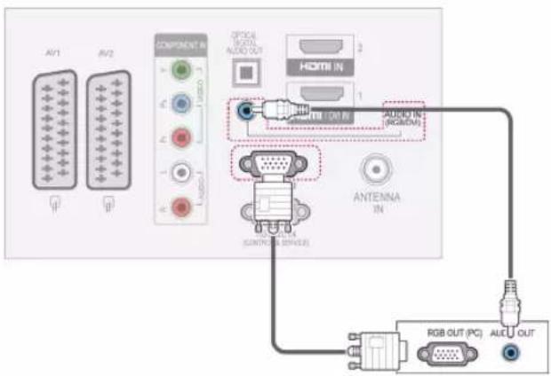 LG 42LK469C - RGB Connection - 1