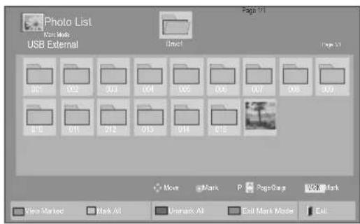 LG 42LK469C - Music List Change Numbers Mark Mode Exit - 1