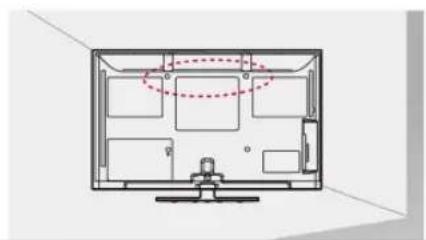 LG 42LK430U - Befestigen des TV-Geräts an einer Wand - 1