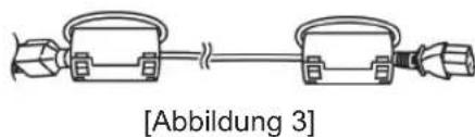 LG 42LK430U - So verwenden Sie den Ferritkern(Nur Plasma-TV) - 4