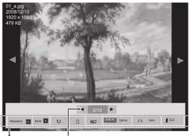 LG 42LK430A - Using photo options - 1