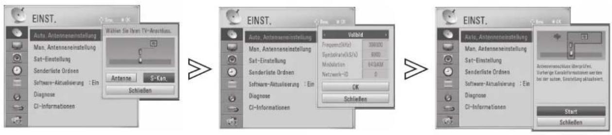 LG 42LE5700 - AUTOMATISCHE PROGRAMMEINSTELLUNG BEI ANTENNENBETRIEB - 9