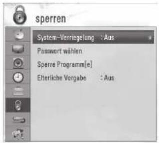 LG 42LE5700 - PASSWORT WÄHLEN & SYSTEM-VERRIEGELUNG - 1