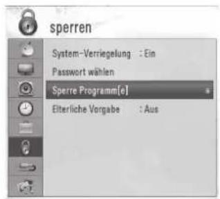 LG 42LE5700 - SPERRE PROGRAMM[E] - 1