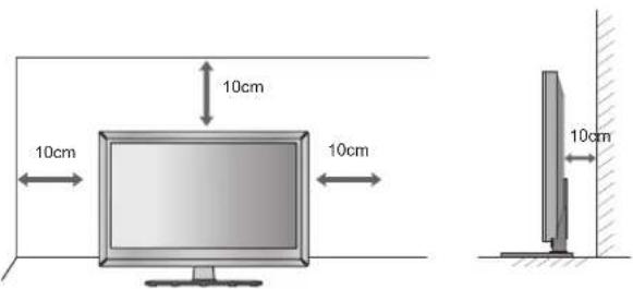 LG 42LE5700 - INSTALLATION DES TISCHSOCKELS - 1
