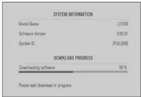 LG 42LE5700 - \* ERKENNEN NEUER SOFTWARE - 2