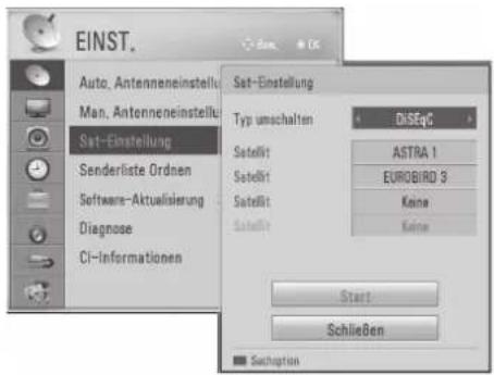 LG 42LE5700 - SAT-EINSTELLUNG (DiSEqC) - 3