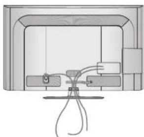 LG 42LE5700 - RÜCKWANDVERKLEIDUNG ZUR KABELVERLEGUNG - 1