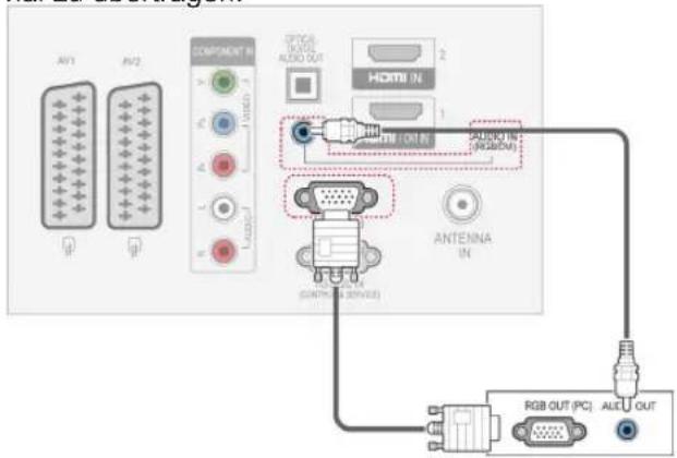 LG 60PZ552 - Anschließen des RGB - 1