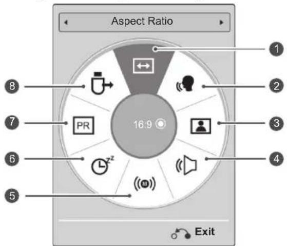 LG 60PZ550A - Using the quick menu - 1