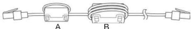 LG 60PZ550A - How to use the ferrite core(Only Plasma TV) - 7