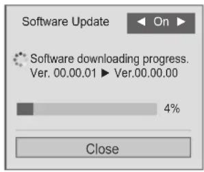 LG 50PZ552 - When setting "Software Update" - 3