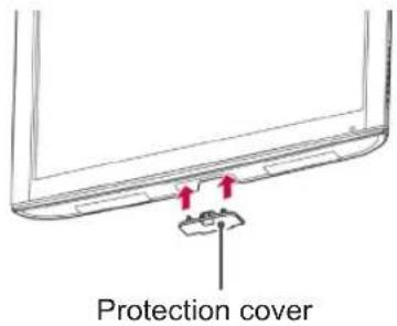 LG 50PZ552 - Not using the Desk Type Stand - 2