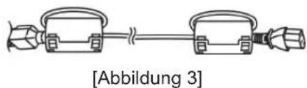 LG 50PW451T - So verwenden Sie den Ferritkern(Nur Plasma-TV) - 4