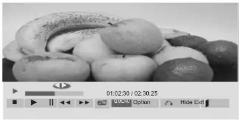 LG 50PZ250T - Control playback by using the following buttons. - 1