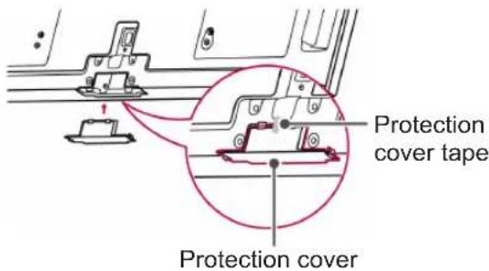 LG 50PZ550T - Not using the Desk Type Stand - 1