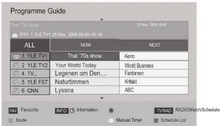 LG 50PW450A - Select a programme - 1
