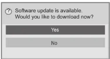 LG 50PW450A - When setting "Software Update" - 1