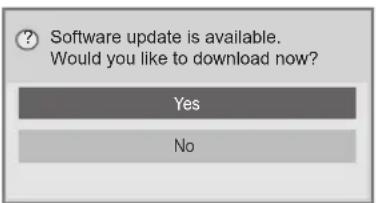 LG 50PT351A - When setting "Software Update" - 1