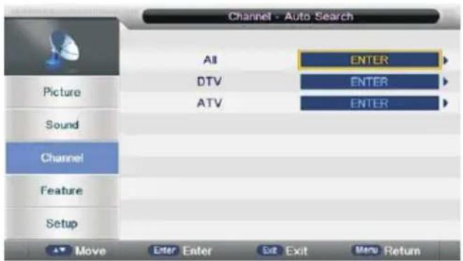 TV Star LED24FV1 - Auto Search - 1