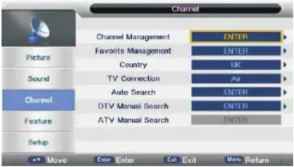 TV Star LED24FV1 - TV Channel - 1