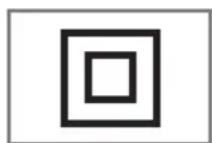 GRUNDIG Fine Arts 65 FLX 9690 SP Short - Erklärung der Symbole, die sich an der Rückseite des Fernsehers befinden können - 1