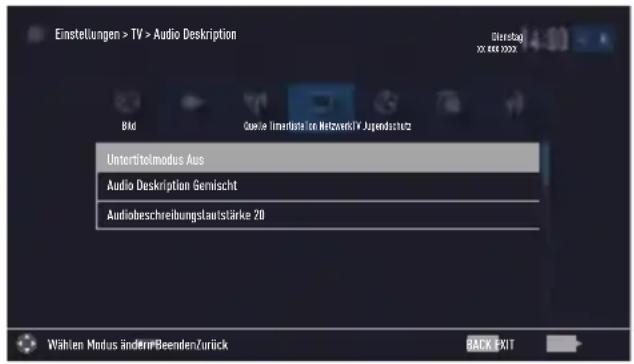 GRUNDIG Fine Arts 65 FLX 9690 SP - Tastatursprache ändern - 1