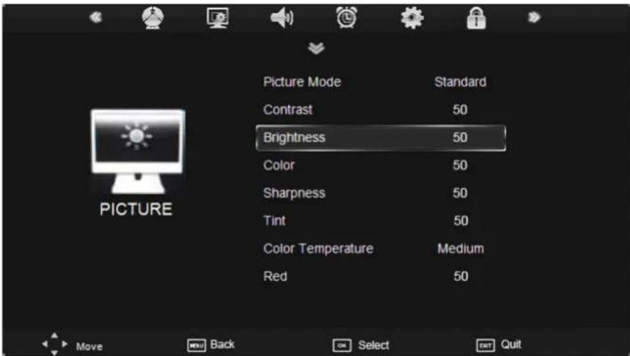 LENCO DVL-2750 - Bild-menu - 1