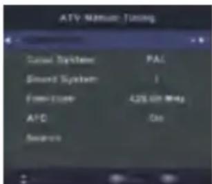 HAIER LE32B7000S - ATV Manual Tuning (Manuelle ATV-Kanalsuche) - 1