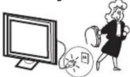 HAIER LE32B7000S - WARNHINWEISE - 9