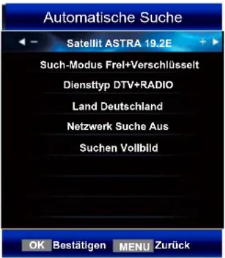 HISENSE LTDN55XT770WXSEU3D - Tuner Modus ist auf Satellit eingestellt - 2