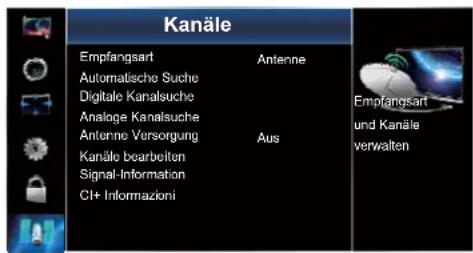 HISENSE LTDN55XT770WXSEU3D - Tuner Modus ist auf Antenne eingestellt - 1